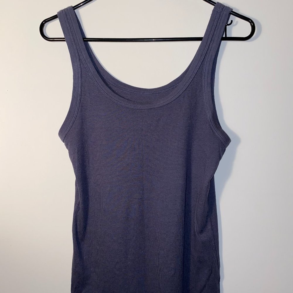 Lightweight Navy Tank Top
